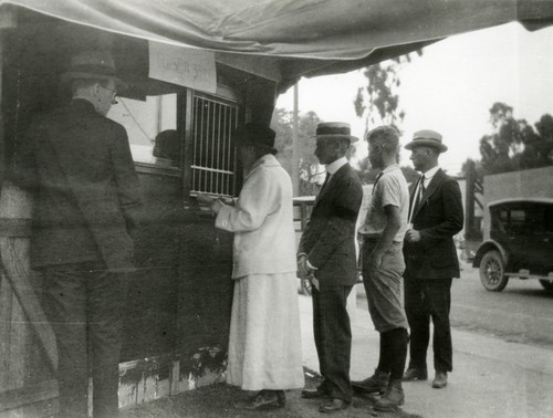 Santa Barbara 1925 Earthquake Damage - Temporary Bank