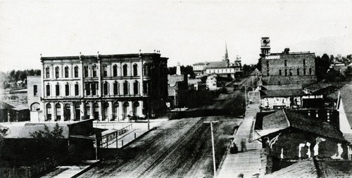 Panoramic, Looking Northwest on State Street