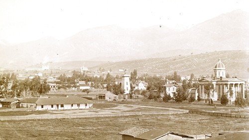 Panoramic of Santa Barbara Looking North