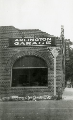 Santa Barbara 1925 Earthquake Damage - Arlington Garage