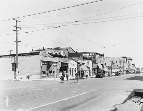 Santa Barbara 1925 Earthquake Damage - 500 Block State Street