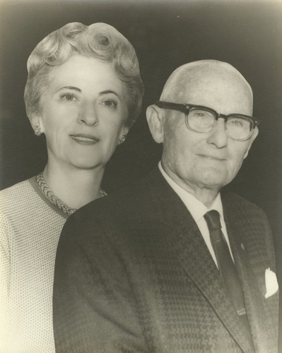 Marian Mullin Hancock and Allan Hancock