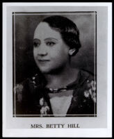 Betty Hill, circa 1920