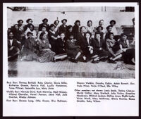 Group photograph of 26 Delta Sigma Theta Sorority members of the San Francisco chapter, 1930-1944