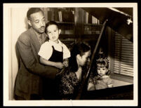 William Grant Still with his wife, Verna Arvey, and children, Duncan and Judith, Los Angeles, circa 1944