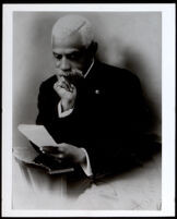 Allen Allensworth reading, circa 1913