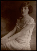 Portrait of a young woman, a friend of the Miriam Matthews family, 1920-1950