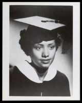 Margaret Danley when she received her M.A. degree at Howard University, Washington, D.C., 1953