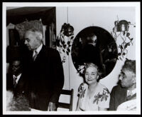 Dr. Alva Curtis Garrott, honored by a local dentist association, 1940s