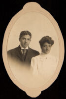 Portrait of a couple, friends of the Miriam Matthews family, 1890-1910