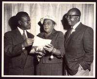 Louise Beavers and Bill "Bojangles" Robinson, Los Angeles, 1958