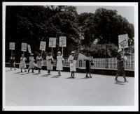 Mabel V. Gray with members of the Southwest Regional Association of the NACW, Washington, D. C., circa 1940s (?)