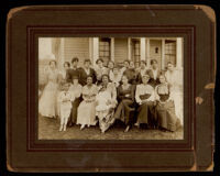 Party given by Emily Brown Childress (later Portwig) at her home, Los Angeles (?), 1918