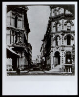 Intersection of California and Leidersdorff Streets, San Francisco, after 1915