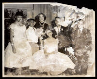 Wedding of Loren Miller, Jr., Los Angeles, 1957 (?)