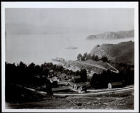 Fort McDowell when Colonel Allen Allensworth was stationed there, San Francisco, circa 1900