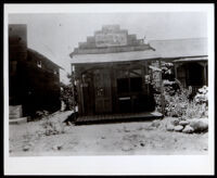 Store build by Fannie and James Lockett, Duarte, circa 1910