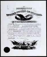 Document declaring that Colonel Allen Allensworth is a retired Lieutenant-Colonel of the Army of the United States, dated 6/13/1910