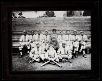 An African American baseball team called the Giants, between 1910-1930