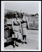Major Vivian Osborne Marsh and Lieutenant Lottie Rucker, Berkeley, 1945