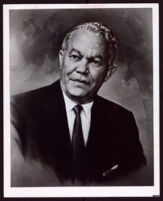 Painted portrait of Paul R. Williams, painted by Edward Fazzio, 1961