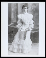 Mamie Cunningham, Los Angeles High school Graduation, 1905