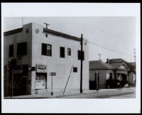 Commercial building owned by John Martin Scott and Margaret D. Scott, Los Angeles (undated)