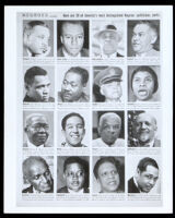 Twenty of America's most distinguished Negros: Politicians, Poets, circa 1938