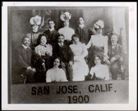 Group portrait of prominent citizens, San Jose, circa 1900