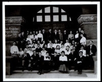 Los Angeles High School group portrait, Los Angeles, 1905