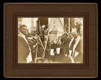 Laying of the cornerstone of People's Independent Church of Christ, Los Angeles, 1916