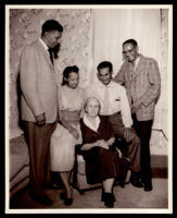 Loren Miller family, Los Angeles, 1957