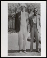 Leon Washington and Joseph Blackburn Bass, Los Angeles, circa 1930