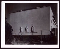 Los Angeles County Courthouse seen from Grand Avenue, Los Angeles, circa 1958