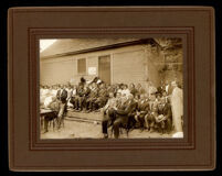 Ground breaking day People's Independent Church of Christ, Los Angeles, 1915-1916