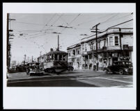 Street scene at Central Avenue and 12th St., Los Angeles, 1947