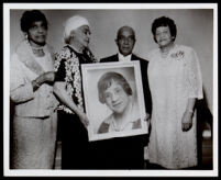 Memorial tea for Margaret D. Scott, Los Angeles, 1969