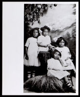 Wilkerson family daughters, Lompoc, circa 1870-1900