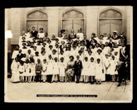 Golden State Council & Juveniles 123 A. U. K. & D. of A. at the First A.M.E. Church, Los Angeles,1914