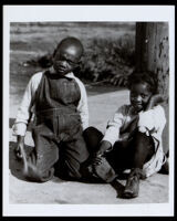 Two African American children, 1905-1950