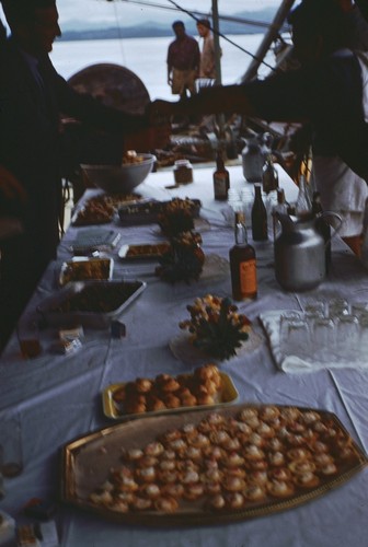 Cocktail Party, Suva, Fiji on R/V SPENCER F. BAIRD