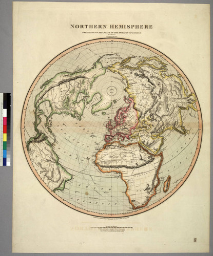 Northern Hemisphere, projected on the Plane of the Horizon of London