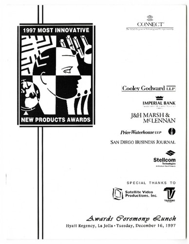 1997 Most Innovative New Products Awards: program