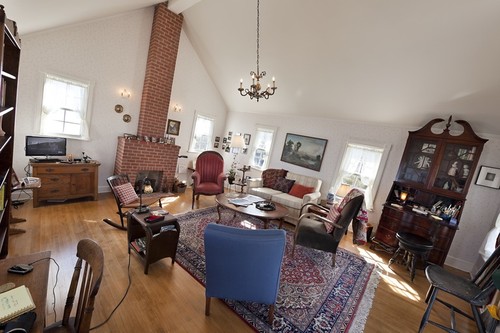 Fallen Star: wide angle view of house interior