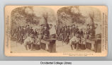 In Line for Rations, Camp Tampa, Florida, U.S.A