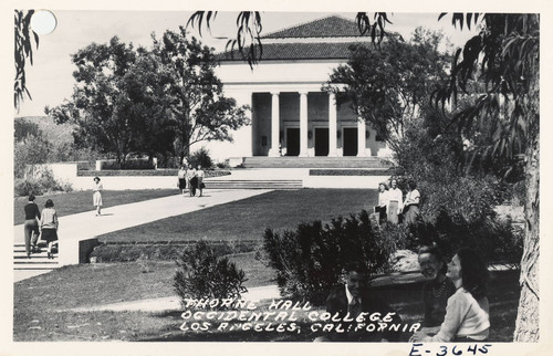 Belle Wilber Thorne Hall - General view from Quad