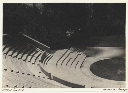 Bird Hillside 'Greek' Theatre - General view towards stage