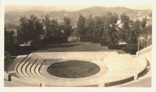 Bird Hillside 'Greek' Theatre - General view towards stage