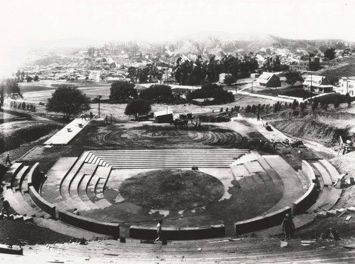 Bird Hillside 'Greek' Theatre - Looking north-west