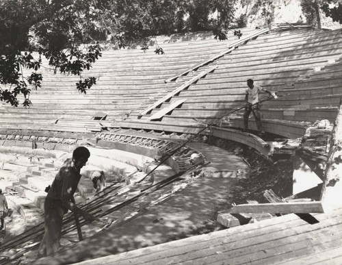 Bird Hillside 'Greek' Theatre - Renovation